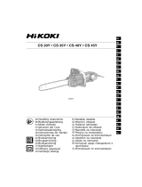 Hikoki CS 30Y,40Y Series Electric Chainsaw Používateľská príručka