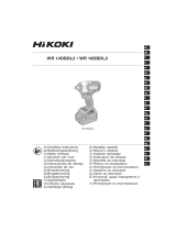 Hikoki WR 14DBDL2 Brushless Impact Wrench Používateľská príručka