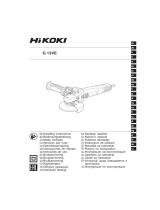 Hikoki G 13VE Angle Grinder Používateľská príručka