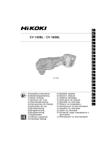 Hikoki CV 18DBL 18V Electric Multi-function Oscillating Tool Používateľská príručka