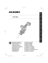 Hikoki CR 12DA Cordless Reciprocating Saw Používateľská príručka