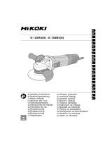 Hikoki G 12SA4 Angle Grinder Používateľská príručka