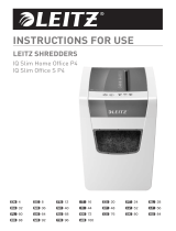 Leitz SHREDDERS IQ Slim Home Používateľská príručka