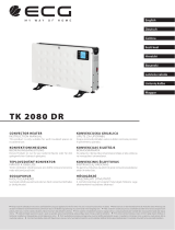 ECG TK 2080 DR Používateľská príručka