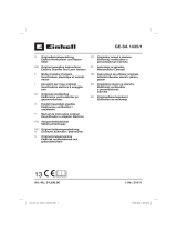 EINHELL GE-SA 1435-1 Používateľská príručka