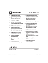 EINHELL GE-DP 18/25 LL Li Cordless Dirty Water Pump Používateľská príručka