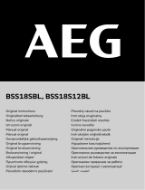 AEG BSS18SBL Používateľská príručka
