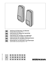 Hormann EL 71-B Photocells – One-Way Light Barrier Používateľská príručka