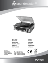 Soundmaster PL196H Používateľská príručka