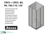 RAVAK CRV2-100 Používateľská príručka