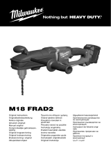 Milwaukee M18 FRAD2-0 Používateľská príručka