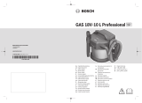 Bosch GAS 18V-10 L Professional Používateľská príručka