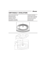 RAVAK Umyvadlo Evolution Používateľská príručka