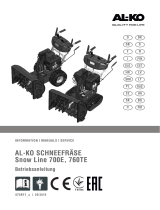 AL-KO AL-KO 700E Snow Line Machine Používateľská príručka