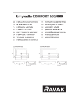 RAVAK Comfort 600 Používateľská príručka