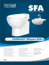 SANIBROY Sanicompact Silence Eco+ Bathroom Toilet Používateľská príručka