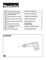 Makita DJR187 Používateľská príručka