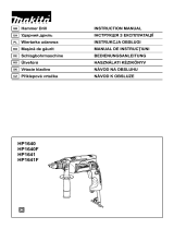 Makita HP1640 Cordless Hammer Dril Používateľská príručka