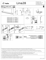 Halla Single luminaire Lina28 Používateľská príručka