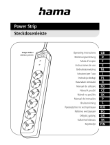 Hama 6 Way Power Strip Používateľská príručka