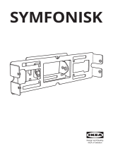 IKEA SYMFONISK Adjustable Wall Bracket Používateľská príručka