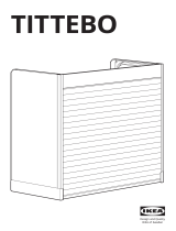 IKEA TITTEBO Používateľská príručka