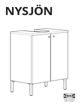 IKEA NYSJÖN Wash-Basin Base Cabinet Používateľská príručka