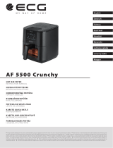 ECG AF 5500 Crunchy Používateľská príručka