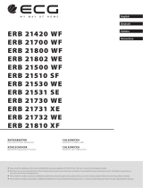 ECG ERB 21531 SE Používateľská príručka