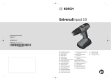 Bosch UniversalImpact 18 Používateľská príručka