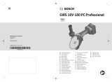 Bosch Power Tools GmbH GWS 18V-180 PC Používateľská príručka