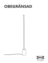 IKEA OBEGRÄNSAD LED Floor Lamp Používateľská príručka