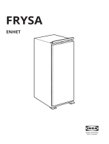 IKEA FRYSA ENHET Freezer Používateľská príručka