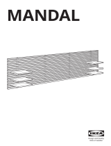 IKEA MANDAL Používateľská príručka