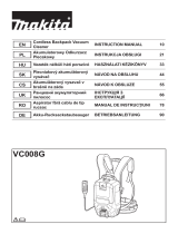 Makita VC008G Používateľská príručka