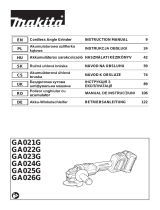 Makita GA021G Používateľská príručka