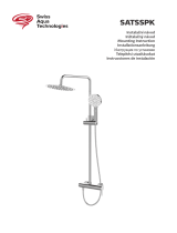 SAT SPKC Wall Mounted Shower System Používateľská príručka