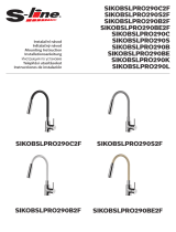 Siko SLPRO290C2F S-Line Pro Sink Faucet Používateľská príručka