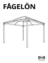 IKEA FÅGELÖN Gazebo Používateľská príručka