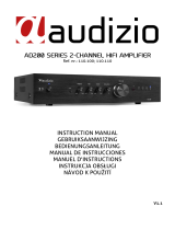 audizio AD200 Series Používateľská príručka