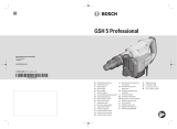 Bosch GSH 5 Používateľská príručka
