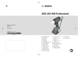 Bosch GDS 18V-400 Používateľská príručka