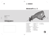 Bosch AdvancedRecip 18 Používateľská príručka