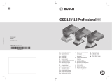 Bosch GSS 18V-13 Používateľská príručka