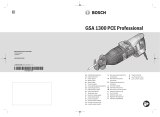 Bosch GSA 1300 Používateľská príručka