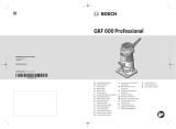 Bosch GKF 600 Používateľská príručka