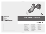 Bosch GSA 18 V-LI C Používateľská príručka