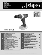Scheppach CCD45-20ProS Používateľská príručka