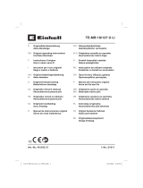 EINHELL TE-MB 18-127 U Li Používateľská príručka