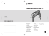 Bosch GSB 16 RE Používateľská príručka